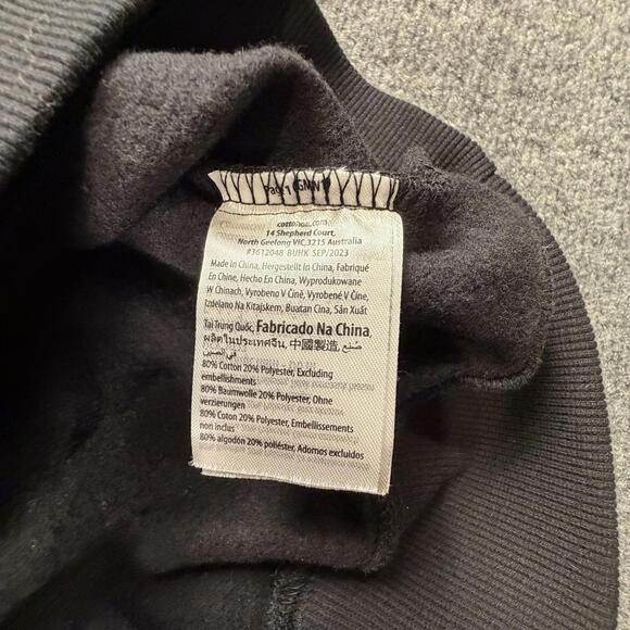 Jean-Michel Basquiat Black Crewneck Large Sweatshirt #1113 - Picture 4 of 8